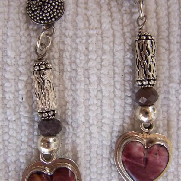 E266 "Sterling, spiny oyster heart"
